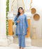 Ruby's Couture Poshak khadi Net Embellished Stitched 2-Piece Suit-Virsa