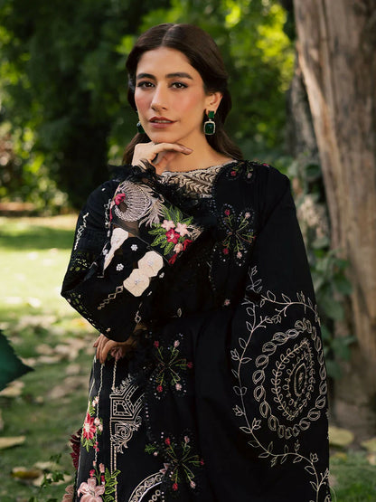 Parishay Enchanted Tales Lawn Embroidered Unstitched 3-Piece Suit-ET- 03