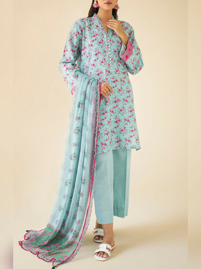 Orient Khaddar Printed Unstitched 3-Piece Suit-OTL-24-109
