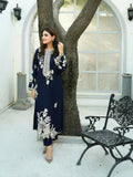 Tawakal Closet Linen Embroidered Stitched 3-Piece Suit-Izna