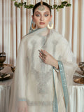 Hussain Rehar Moon In The Golden Cup Raw Silk Embellished Stitched 3-Piece Suit-Narce