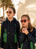 Velvour Fleece Hooded Tracksuit-VWT31-B