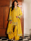 Panache Apparel Noore Eid Edit Sheesha Silk Embroidered Stitched Suit-Zimal