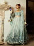 Hussain Rehar Organza Peshwas Embroidered Unstitched 3-Piece Suit-Maa’iya