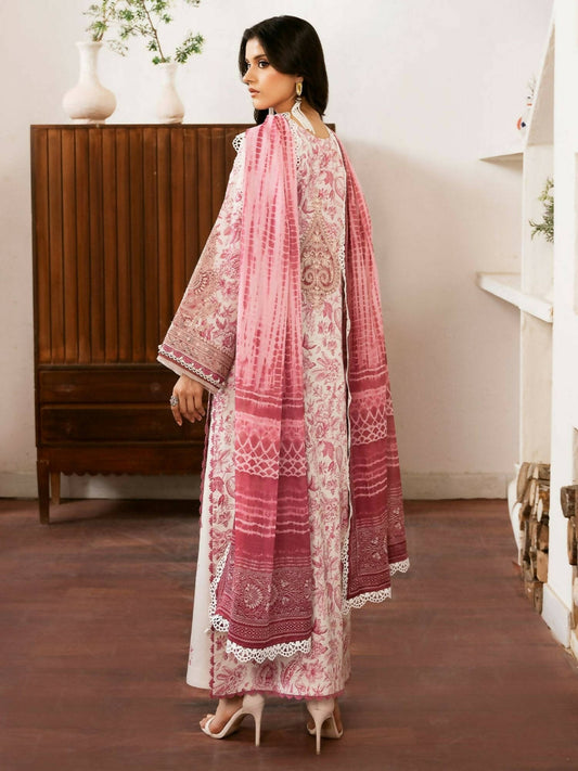 Binilyas Noura Summer Lawn Embroidered Unstitched 3-Piece Suit-74-B