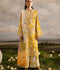 Mahnur Kaia Slub Linen Embroidered Unstitched 3-Piece Suit-K- 03