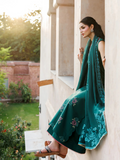 Green Panache Apparel Noor Mahal Cotton Printed Stitched Suit-Aylaar