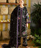 Mahnur Kaia Slub Linen Embroidered Unstitched 3-Piece Suit-K- 02