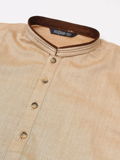 Velvour Boys Fine Detail Stitched Kurta-VB193-A
