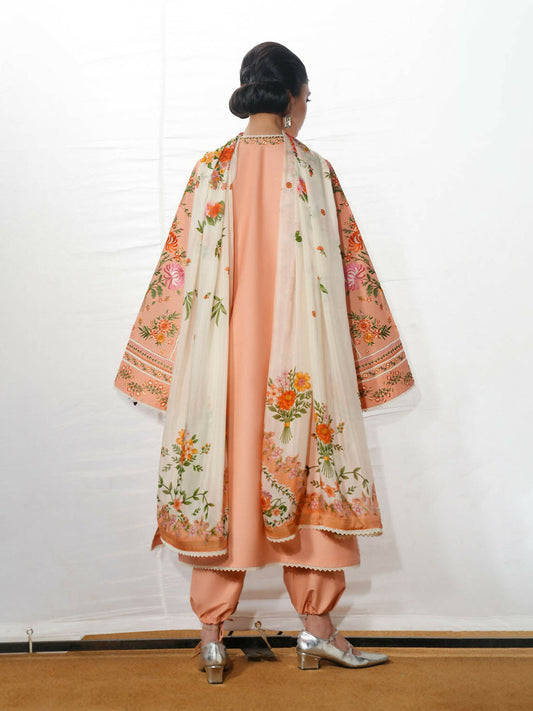 Jugnu by Hussain Rehar The Reserved View SS/Edit I Cotton Embroidered Unstitched 3-Piece Suit-Zerah