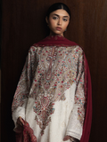 Zara ShahJahan Satori'26 Lawn Embroidered Unstitched 3-Piece Suit-Hikari-D7
