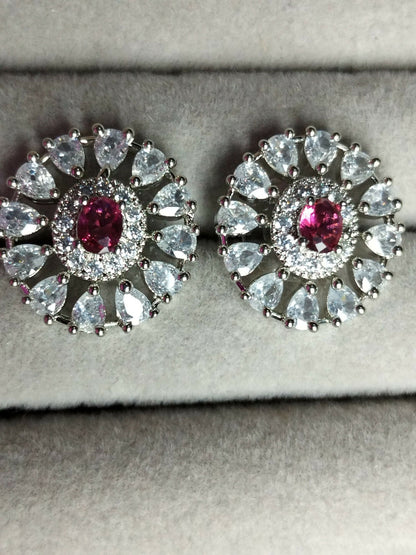 H&A Jewellery One Carat Stud Earrings