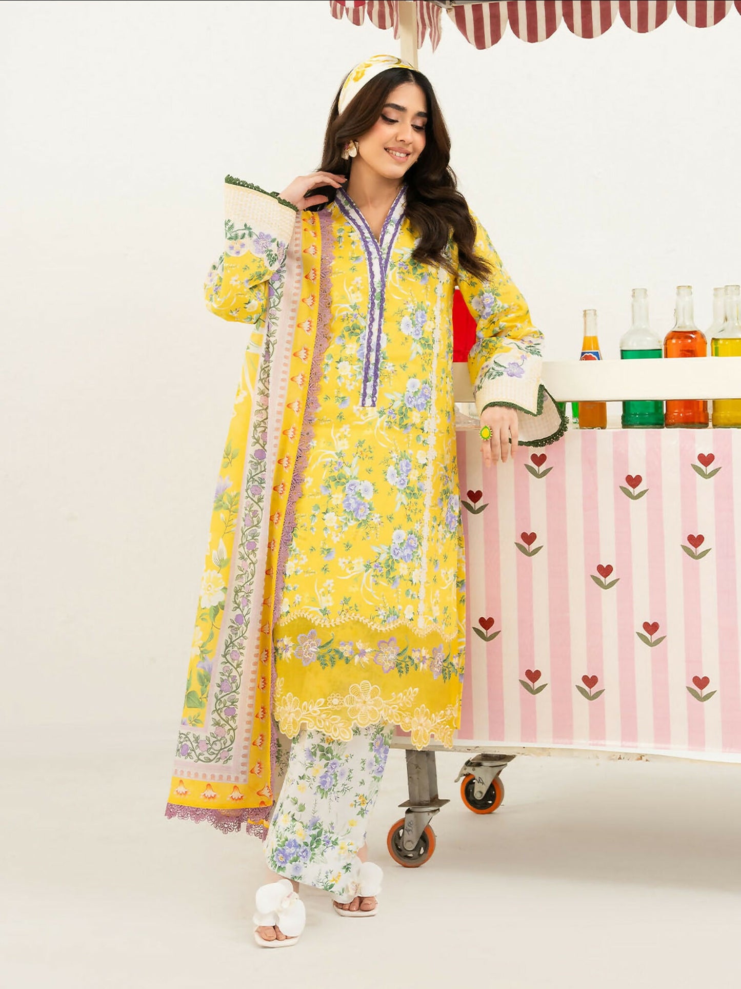 Mahnur Anaya Lawn Vol-1 Embroidered Stitched 3-Piece Suit-ANA-016