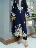 Tawakal Closet Linen Embroidered Stitched 3-Piece Suit-Izna