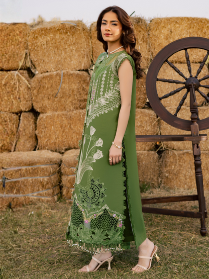 Parishay Summer Queen Vol 2 Lawn Embroidered Unstitched 3-Piece Suit-SQU-05