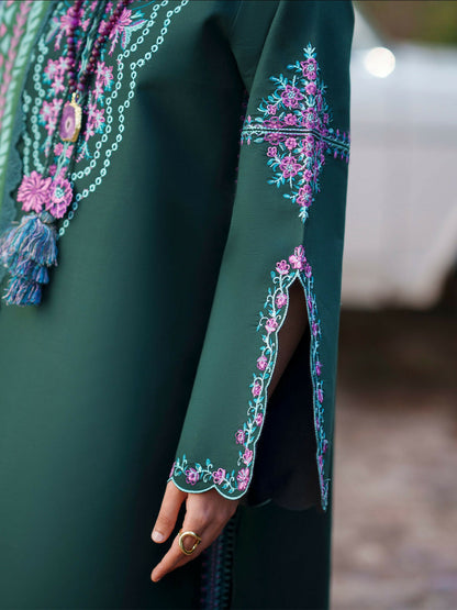 Mahnur Fiona Lawn'26 Embroidered Unstitched 3-Piece Suit-F-08