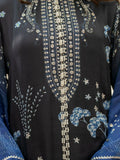 Shiza Hassan Miha Luxury Pret Satin Silk Embroidered 3-Piece Suit-Stardust