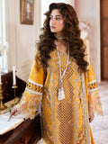 Mahnur Sophie Luxury Lawn Embroidered Stitched 3-Piece Suit-Rosy