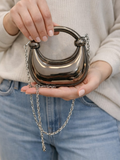 Silver Durwaj's Clutch-DW-086
