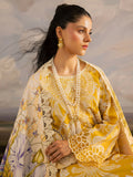 Mahnur Kaia Slub Linen Embroidered Unstitched 3-Piece Suit-K- 03