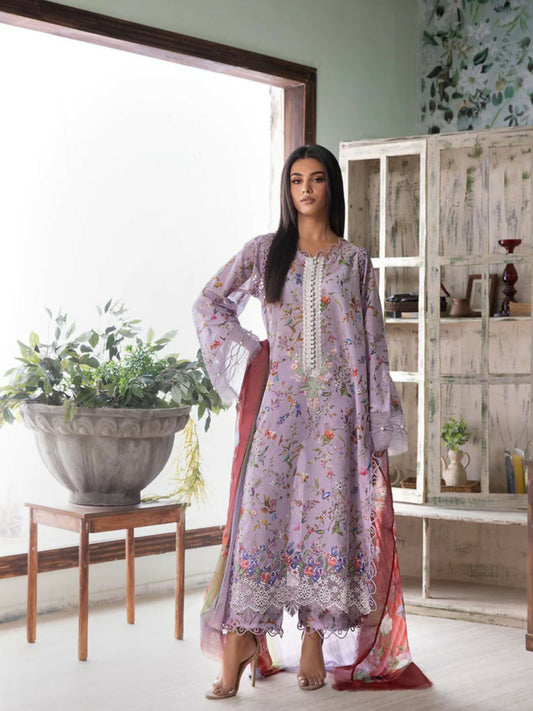 Sobia Nazir Vital'25 Lawn Embroidered Unstitched 3-Piece Suit-VT25V2-3B