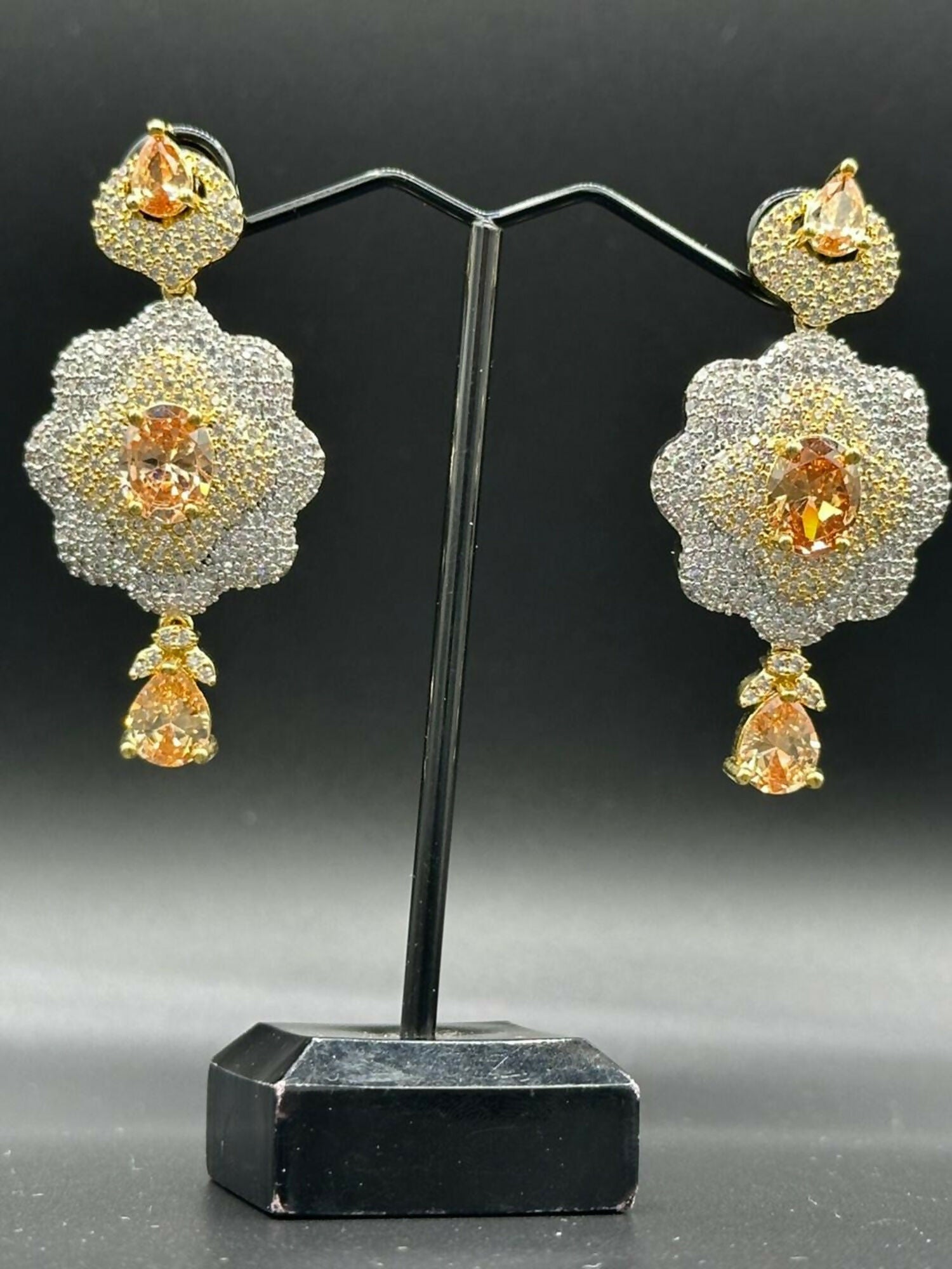 H&A Jewellery 3D One Carat Earrings