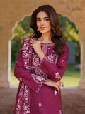 Panache Apparel Linen Embroidered Stitched Suit-Alara