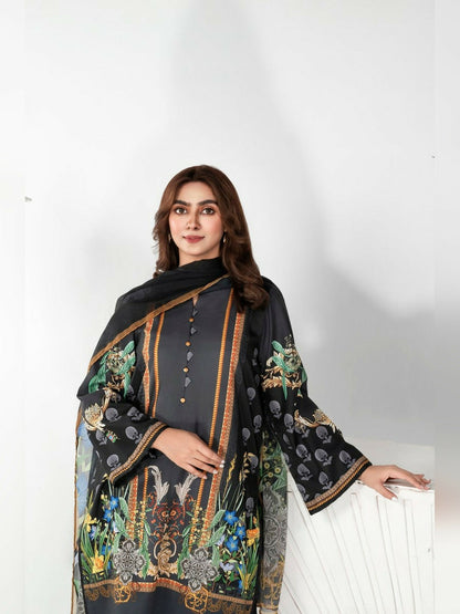 Imran Aftab Aura Summer Lawn Printed Unstitched 3-Piece Suit-IALC 01