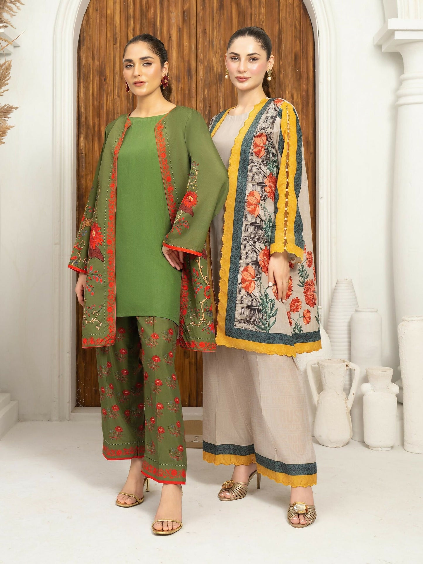 Panache Apparel Florise Lawn Printed Co-Ord Set-Freedom