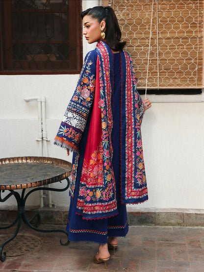 Binilyas Lumina Summer Lawn Embroidered Unstitched 3-Piece Suit-L73-A