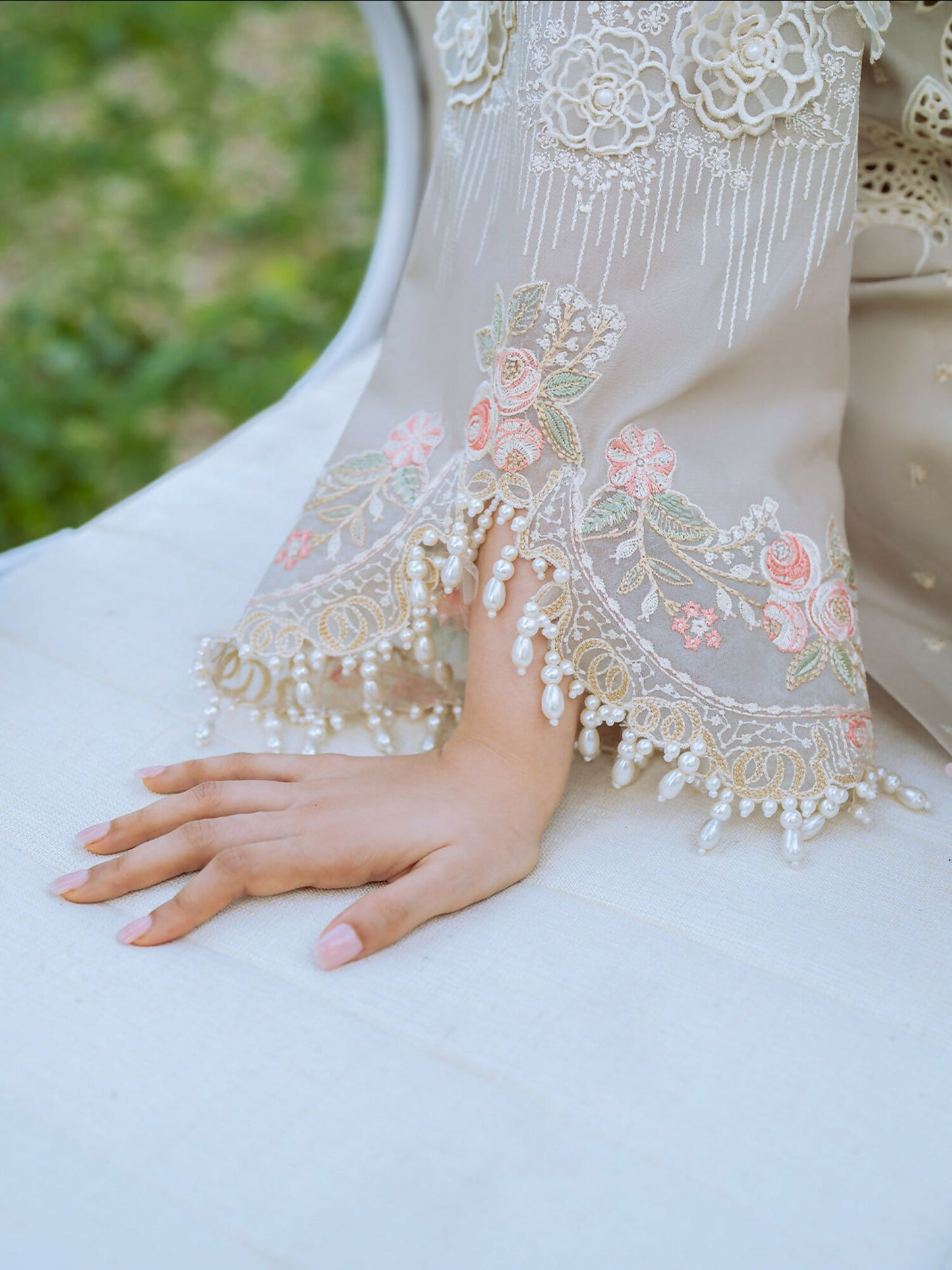 Binilyas Freesia Lawn Embroidered Stitched 3-Piece Suit-104-B