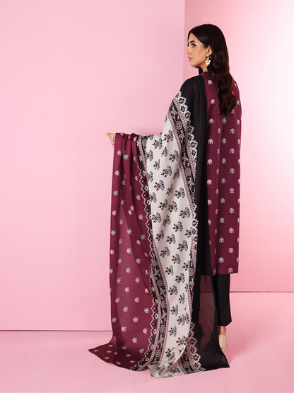 Nishat Khaddar Printed Unstitched 2-Piece Suit-42206263-R