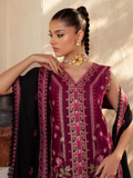 Binilyas Mehroze Luxury Lawn Embroidered Unstitched 3-Piece Suit-95 - A