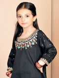 Velvour Girls Cotton Embroidered Stitched 2-Piece-Suit-VG63-B