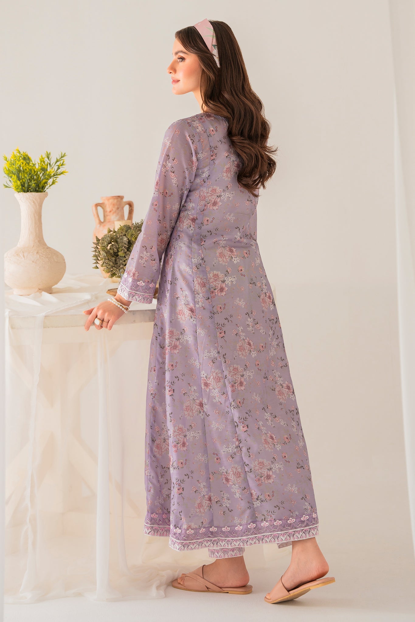 Panache Apparel Daily Essentials RTW Lawn Printed Embroidered Stitched Suit-Florentina