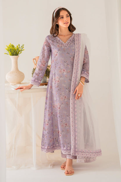 Panache Apparel Daily Essentials RTW Lawn Printed Embroidered Stitched Suit-Florentina