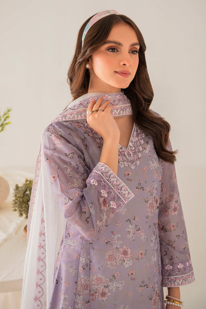 Panache Apparel Daily Essentials RTW Lawn Printed Embroidered Stitched Suit-Florentina