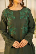 Panache Apparel Sunlit Essentials Cotton Lawn Embroidered Co-Ord Set-Mellow