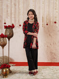 Velvour Girls Cotton Printed Co-Ord Set-VG186-A