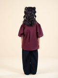 Velvour Girls Cotton Embroidered Tunic-VG191-A
