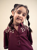 Velvour Girls Cotton Embroidered Tunic-VG191-A