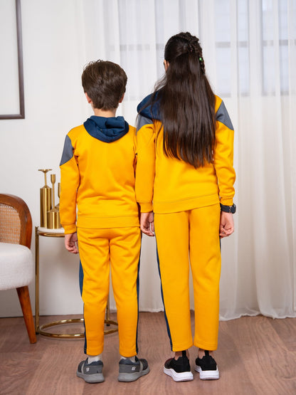 Velvour Fleece Hooded Tracksuit-VWT29-A