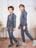 Velvour Fleece Hooded Tracksuit-VWT28-A