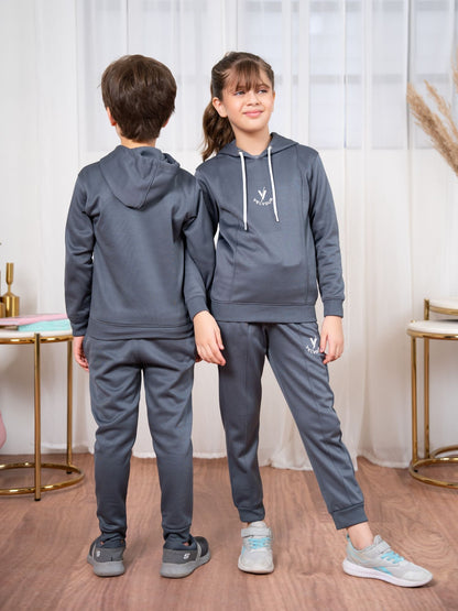 Velvour Fleece Hooded Tracksuit-VWT28-A