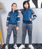 Velvour Fleece Mock Neck Tracksuit-VWT23-A