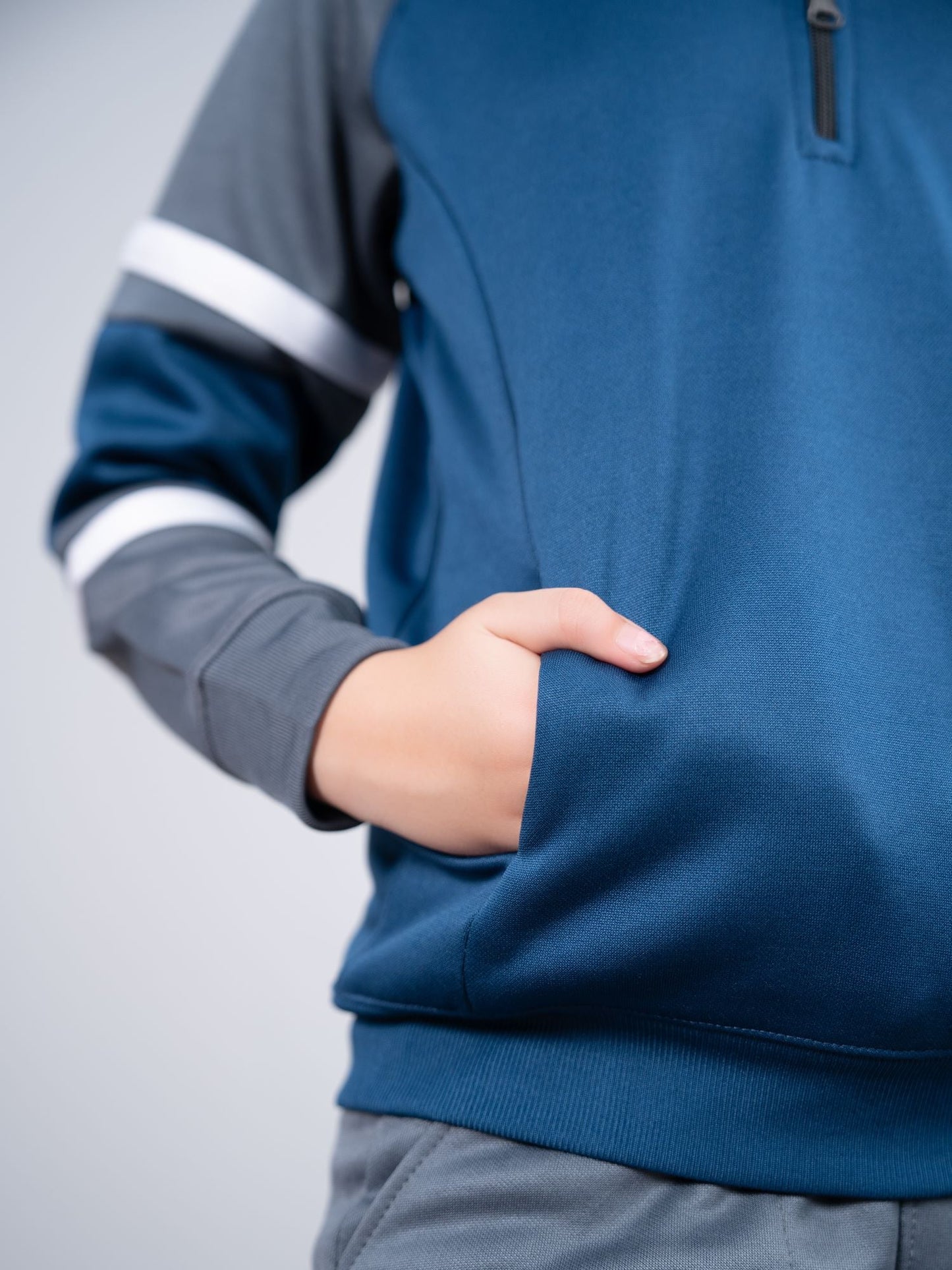 Velvour Fleece Mock Neck Tracksuit-VWT23-A