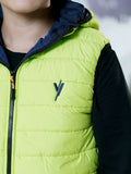Velvour Sleeveless Hooded Puffer Jacket-VJ22-B