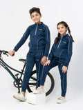 Velvour Fleece Mock Neck Tracksuit-VWT11-D
