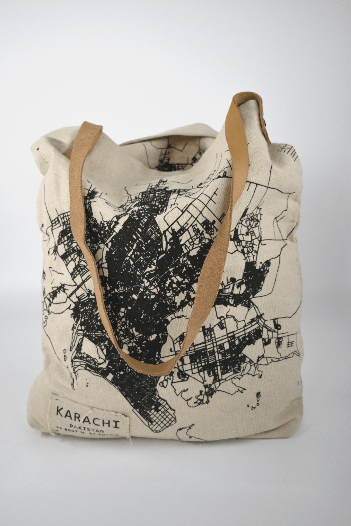 MappedPK Karachi Mapped Tote Bag