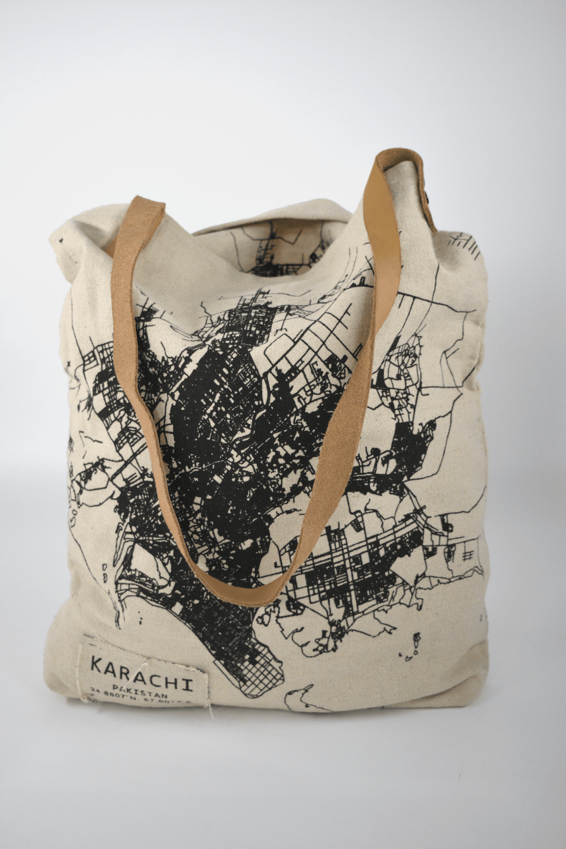 MappedPK Karachi Mapped Tote Bag
